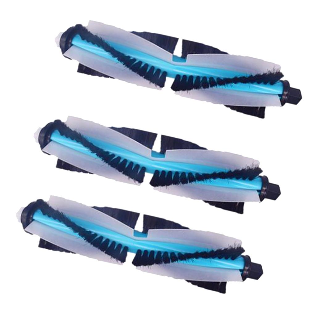 3pcs Main Brush Replacement For Conga 1290 1390 Vacuum Cleaner Accessories
