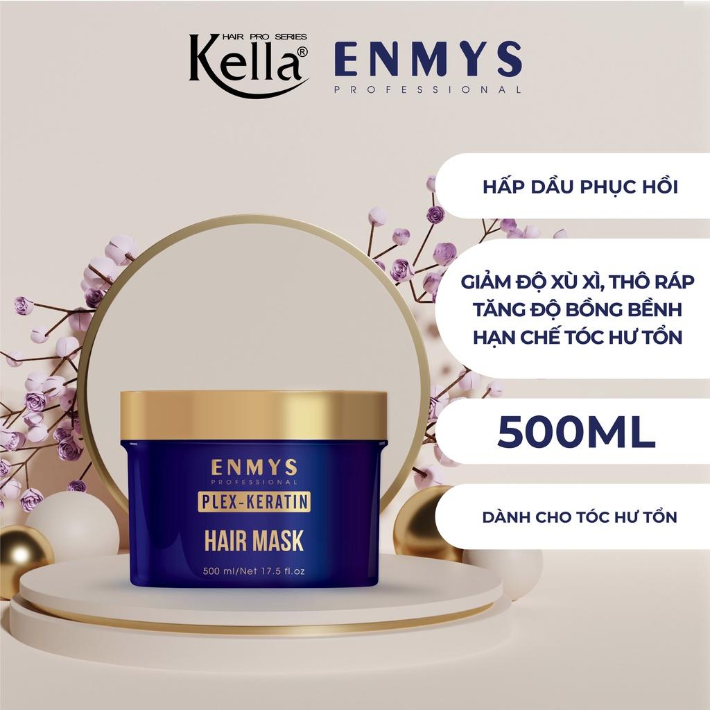 Kem hấp dầu phục hồi tóc hư tồn Enmys