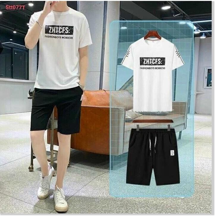 BỘ HÈ THỂ THAO HỌA TIẾT TRẺ TRUNG NĂNG ĐỘNG THỜI TRANG VINA 1HIT FASHION