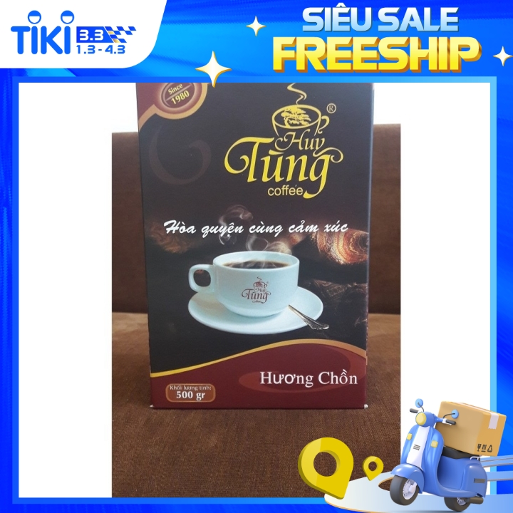 Cà Phê Huy Tùng Hương Chồn - Hộp 500gr