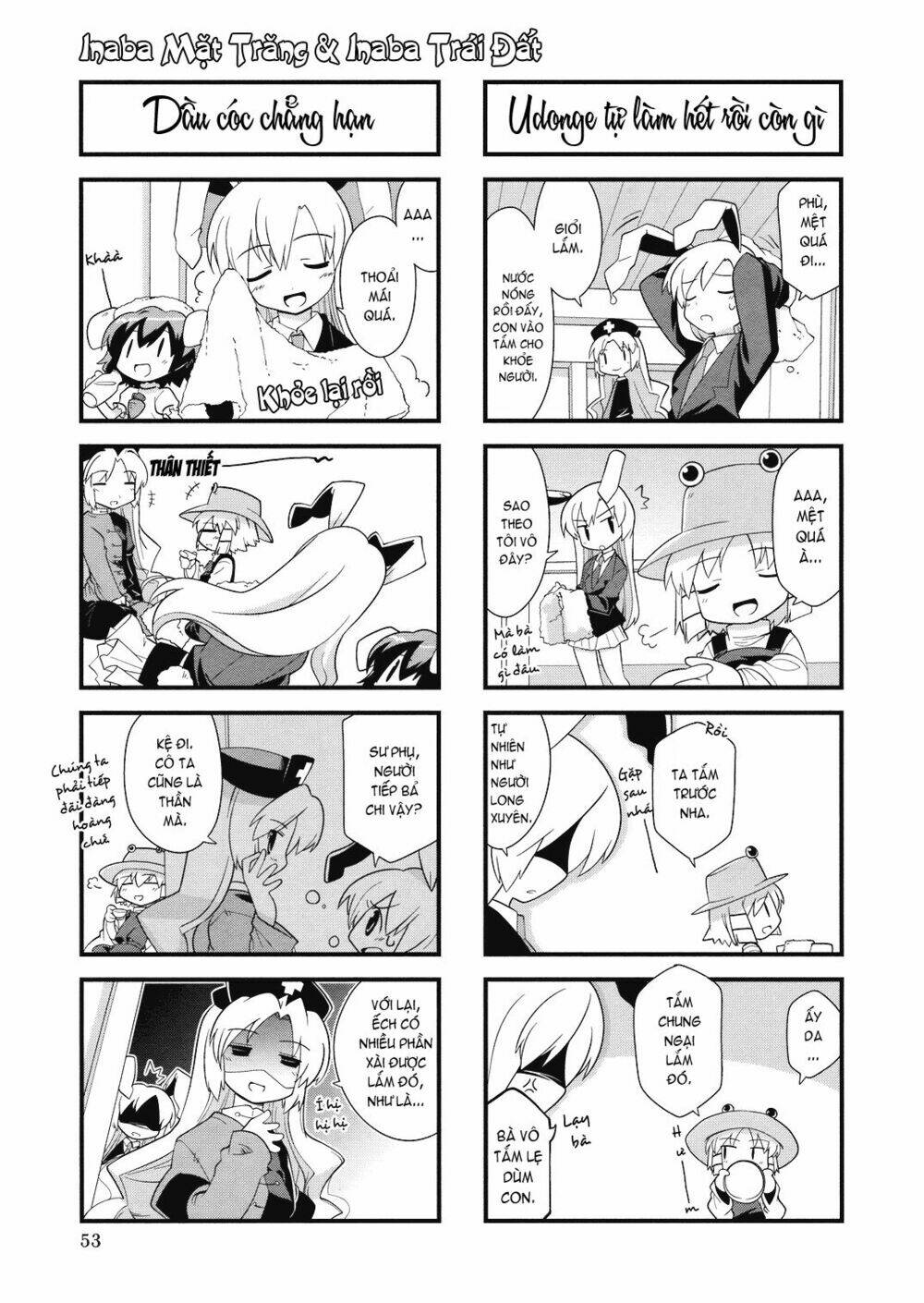 inaba mặt trăng và inaba trái đất chapter 13 5