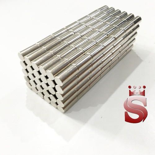 Nam châm vĩnh cửu hình trụ dài kích thước 7x15mm
