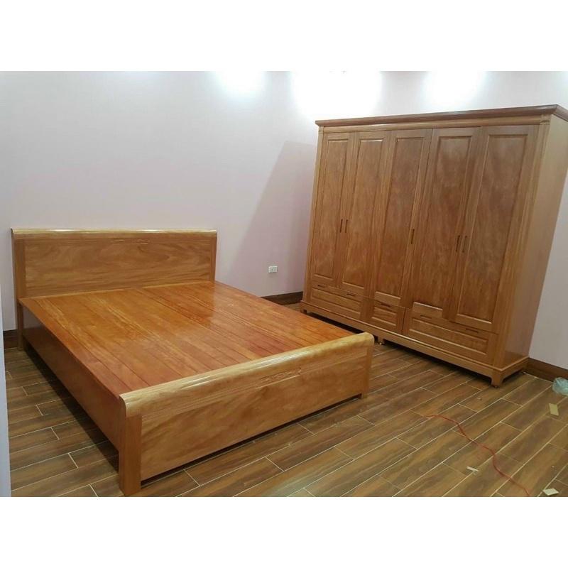 Trọn bộ combo phòng ngủ giường tủ quần áo sang trọng, đẹp cao cấp (Ưu đãi hấp dẫn)