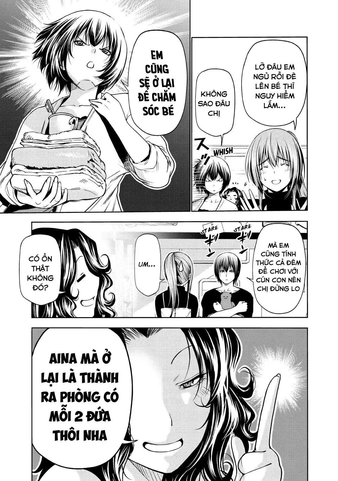 cô gái thích lặn - grand blue chapter 64.5 11