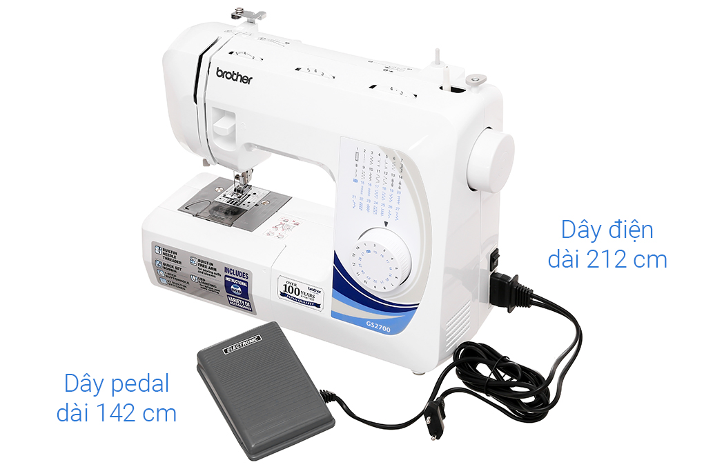 Máy May Brother GS2700 ( 51W) - Hàng chính hãng