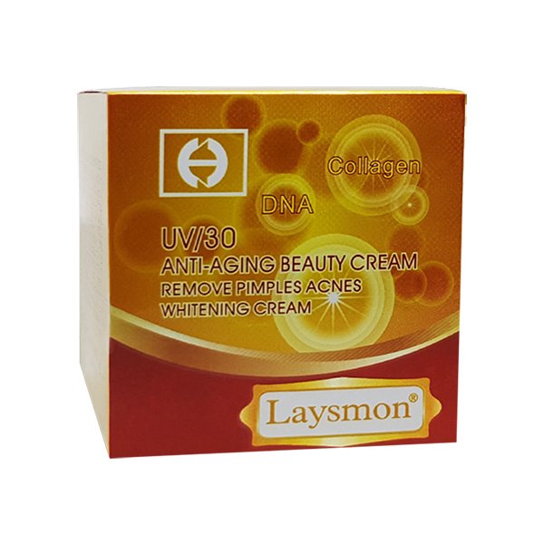 KEM LAYSMON UV/30 - ANTI-AGING BEAUTY CREAM 20G - CHỐNG NHĂN - CHỐNG LÃO HOÁ