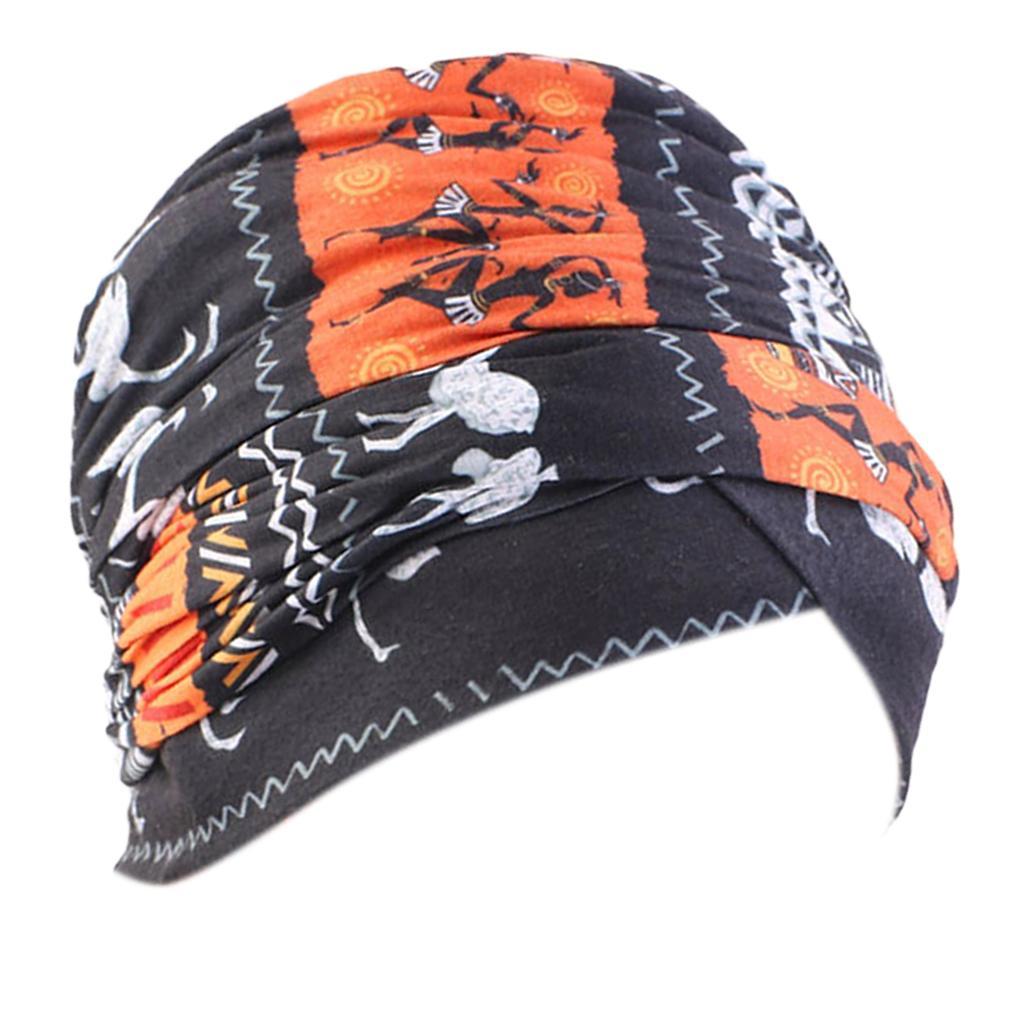 Ethnic Style Beanie Cap Hat Chemo Cap Skull Cap for Women