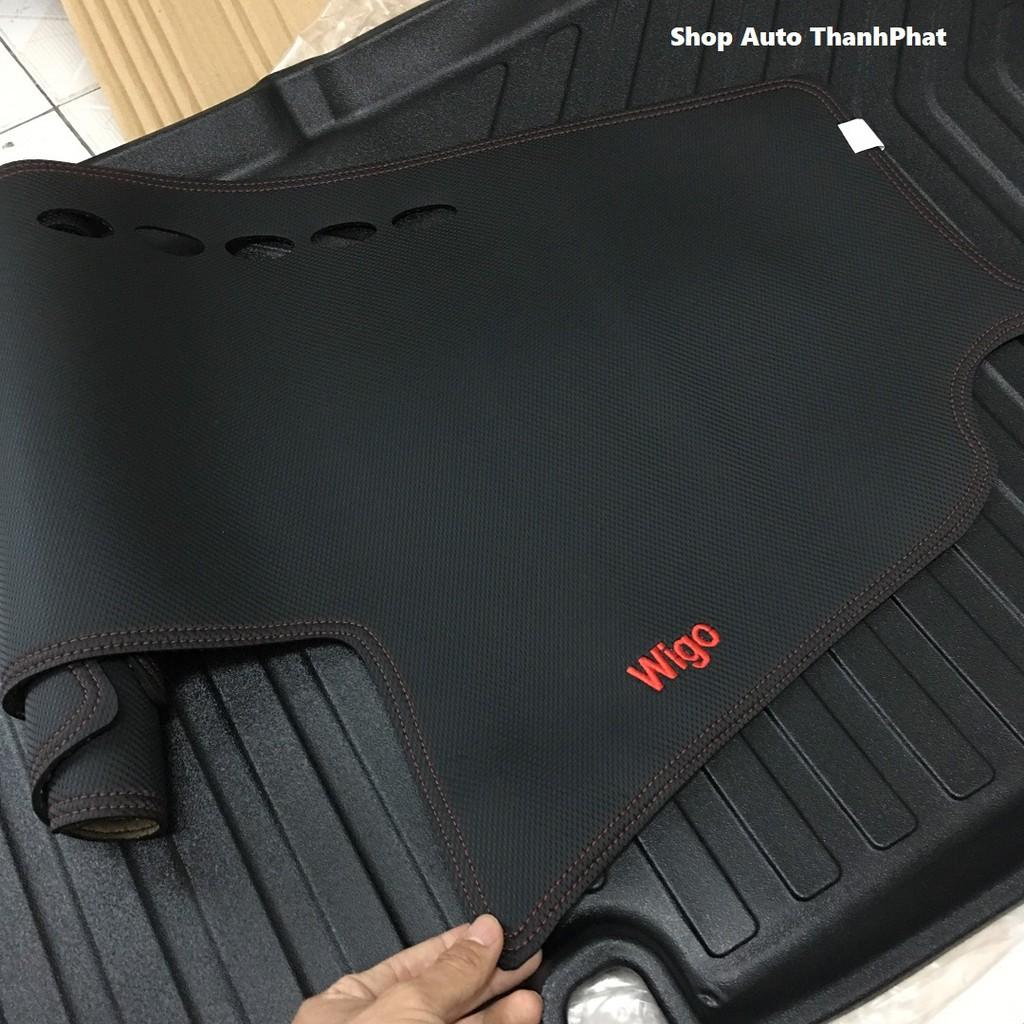 Thảm Taplo da vân carbon WiGO 2017-2021 chống nóng Taplo