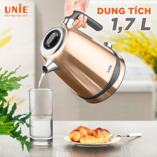 Ấm Đun Siêu Tốc Unie 1.7Lit UEK1762C, Công Suất 2200W , Hàng Chính Hãng