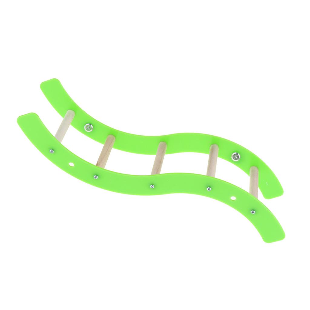 Wooden Bird Ladder, Bird Toy For Parrot Swings Ladders For Pet Trainning