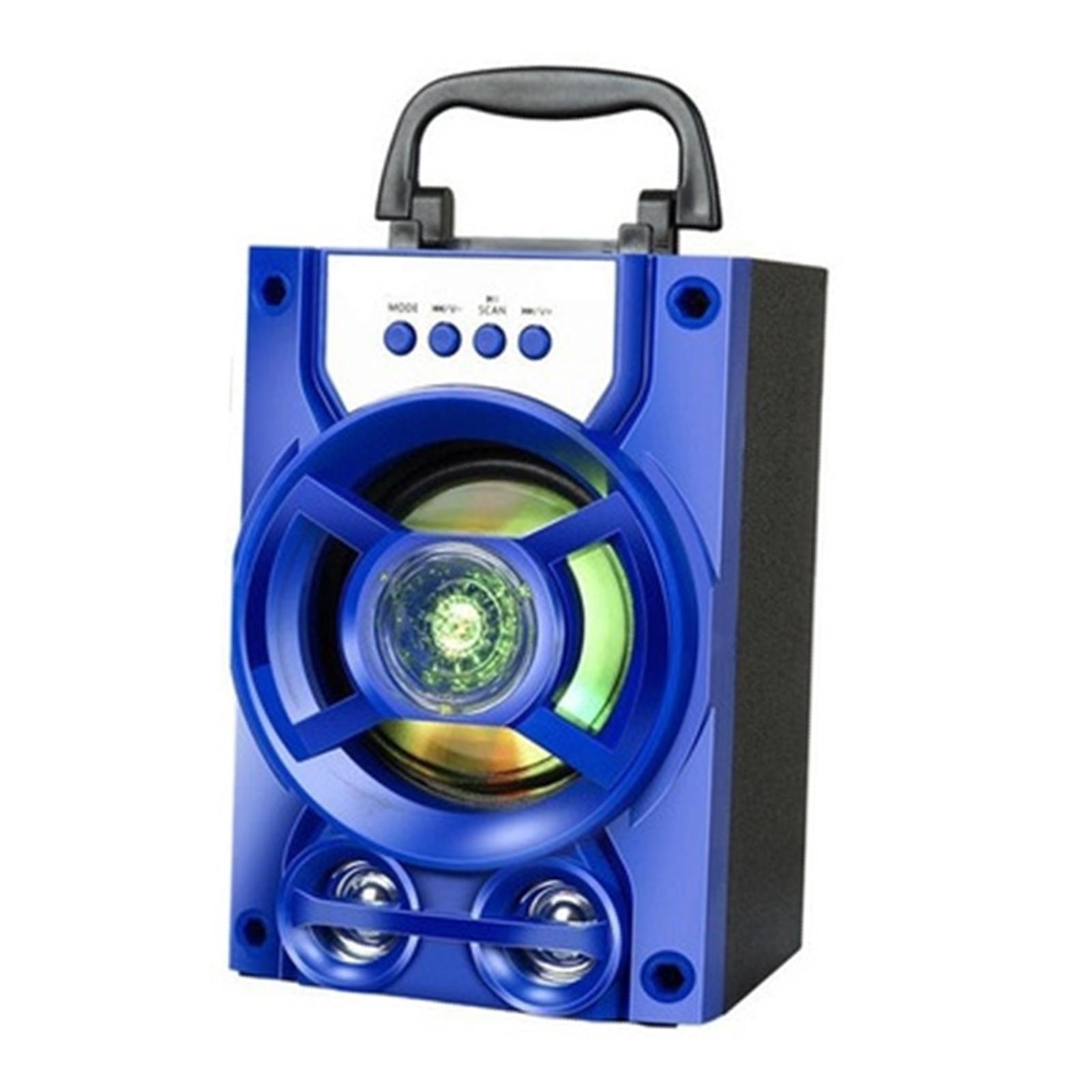 Bluetooth Karaoke Machine Stereo Speakers 8H Rechargeable LED for