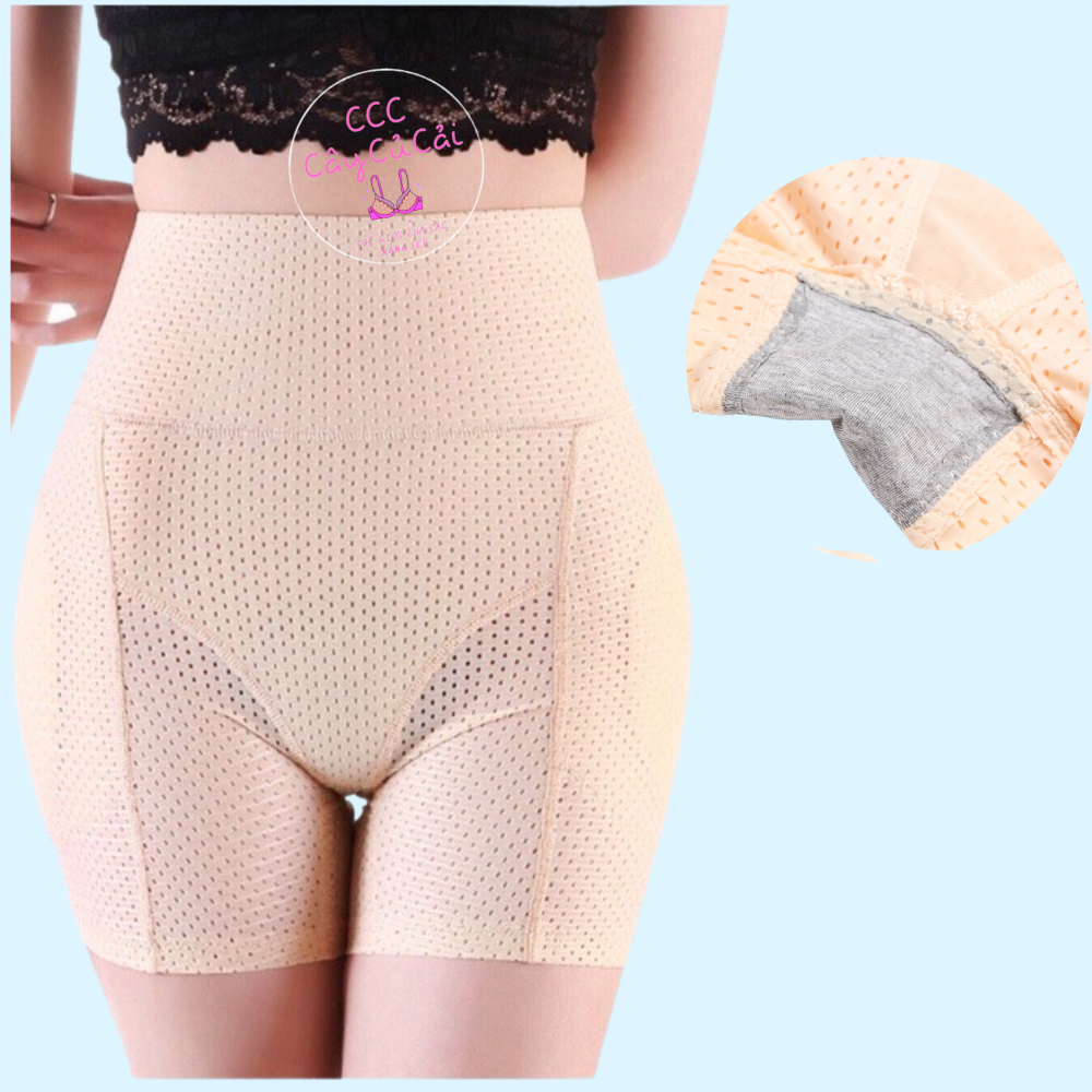 Quần độn mông và hông cạp cao thông hơi thoáng khí tạo đường công chử S chuẩn -CC167
