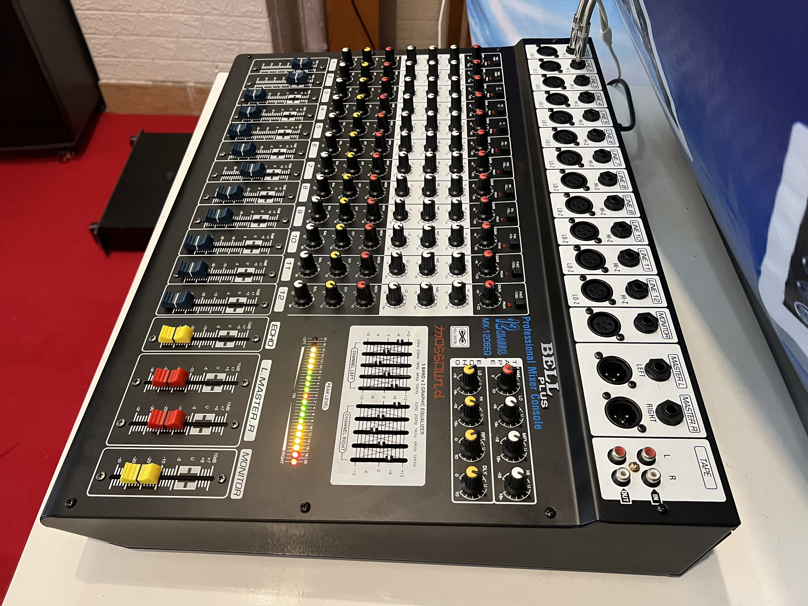 Mixer 12 line MX - 1206EQ BellPlus (hàng chính hãng)