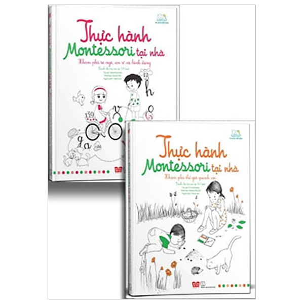 Combo Sách Thực Hành Montessori Tại Nhà (Bộ 2 Tập)