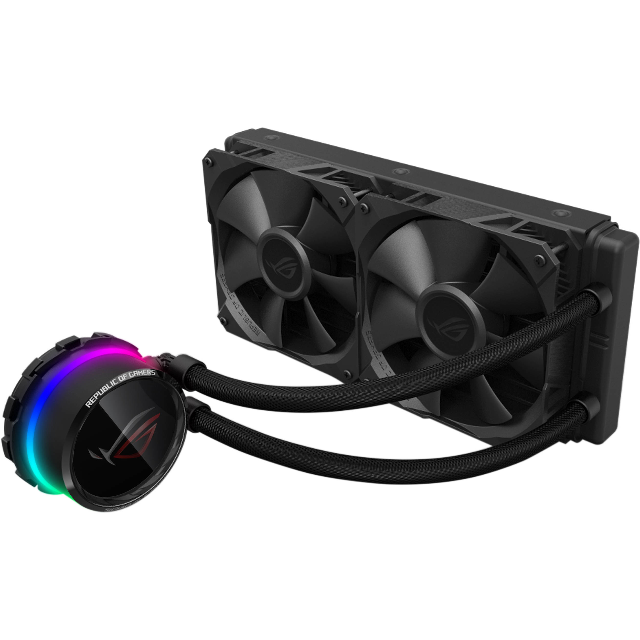 Tản nhiệt nước CPU ASUS ROG RYUO 240 Aura Sync RGB - Hàng Chính Hãng