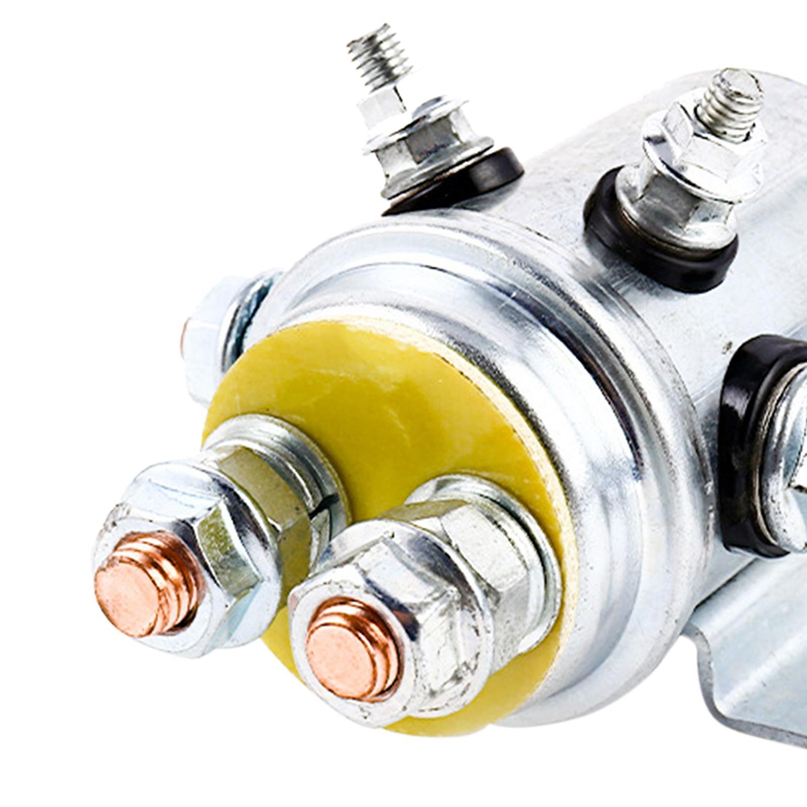 Switch Relay Solenoid 3 Terminal Marine 12V 600A Winch Contactor Continuous Solenoid Relay