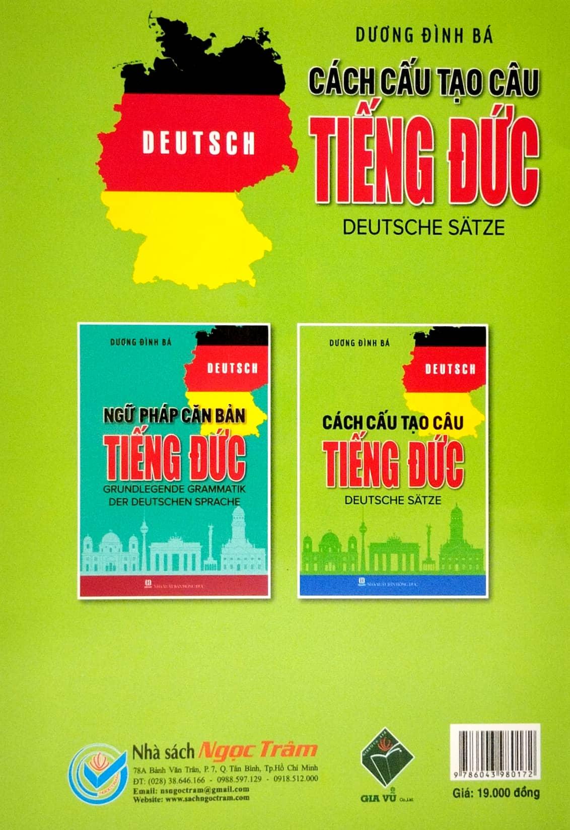 Cách Cấu Tạo Câu Tiếng Đức