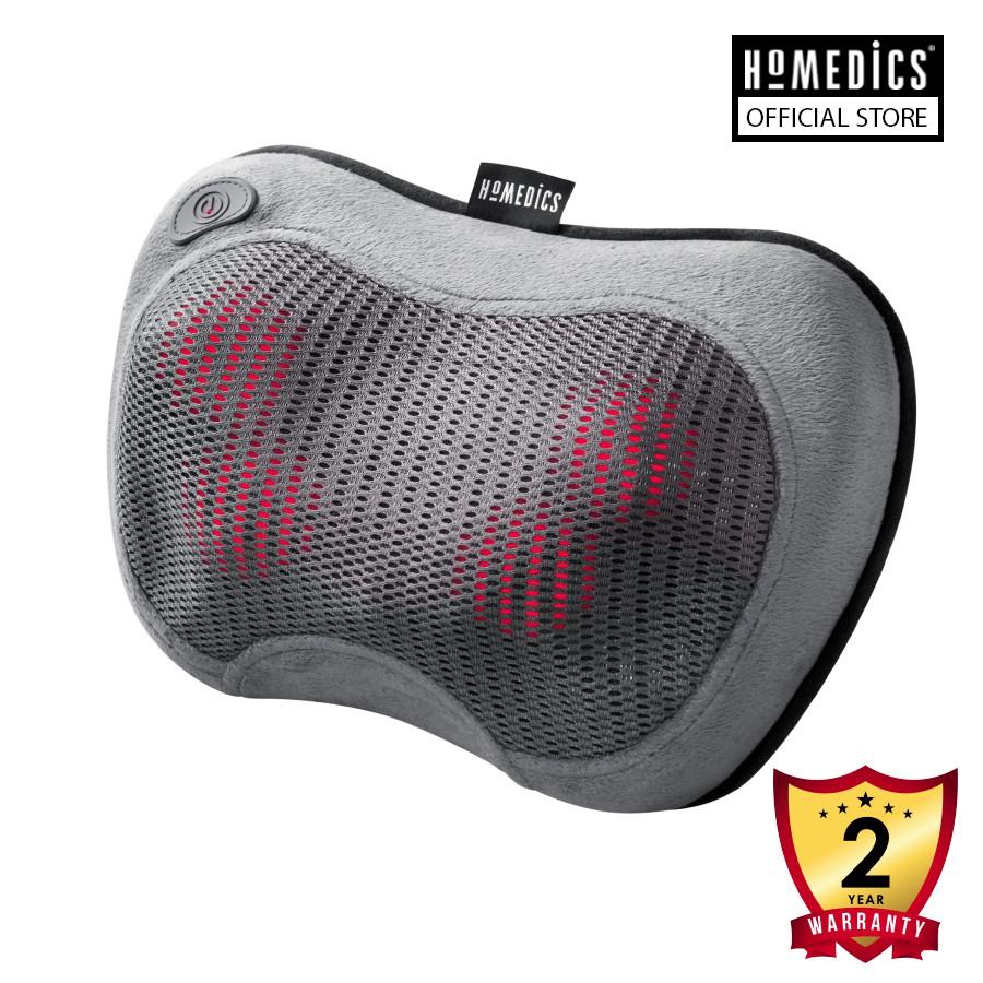 Gối massage shiatsu 3D công nghệ pin sạc Homedics SP-115HJ