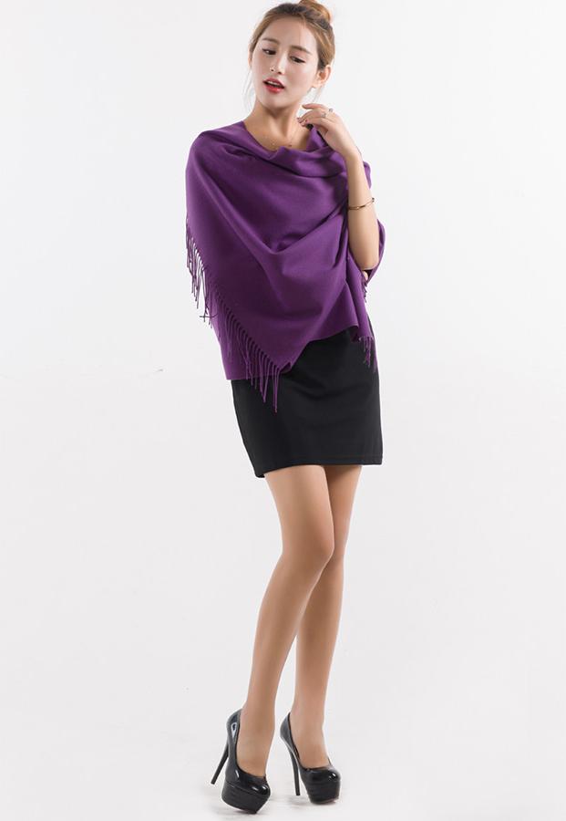 KHĂN CHOÀNG CASHMERE CAO CẤP CAS14