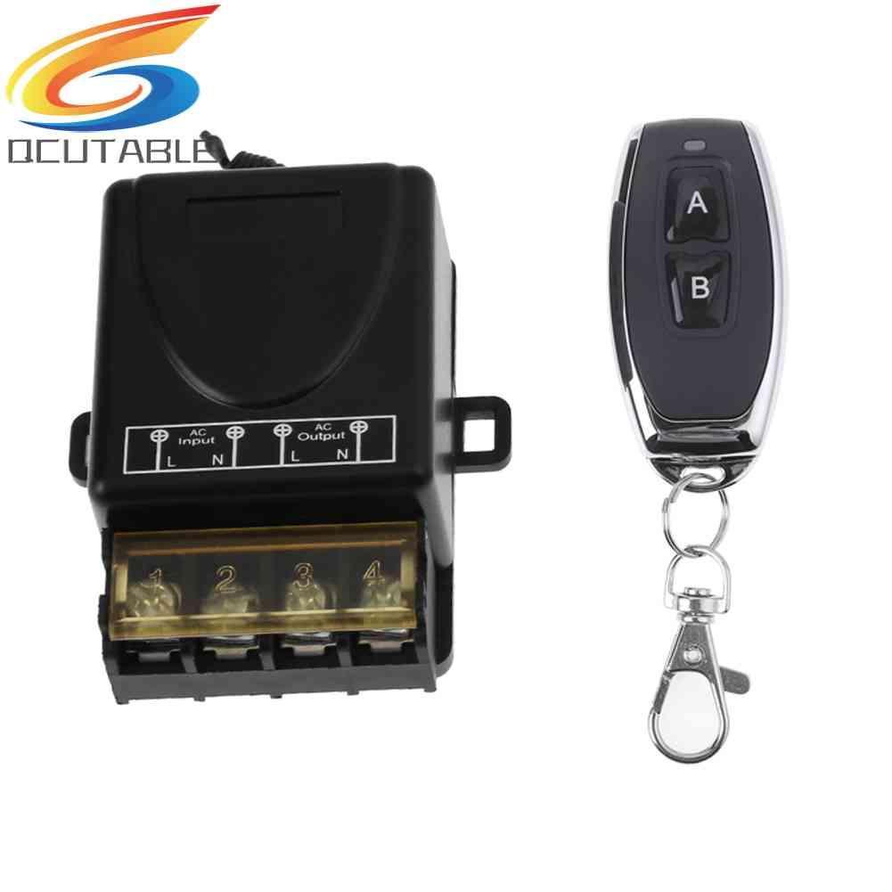 Công Tắc Rơ Le Điều Khiển Từ Xa AC 220V 1Ch Cho Cửa Garage