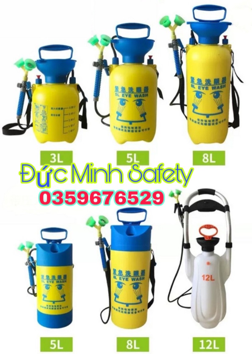 Chờ duyệt Bình rửa mắt khẩn cấp 5l,bình rửa mắt di động khẩn cấp 5l