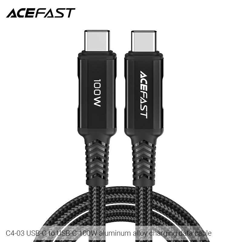 Cáp Sạc Acefast Type C To Type C 100W 2M C4-03 - Hàng Chính Hãng