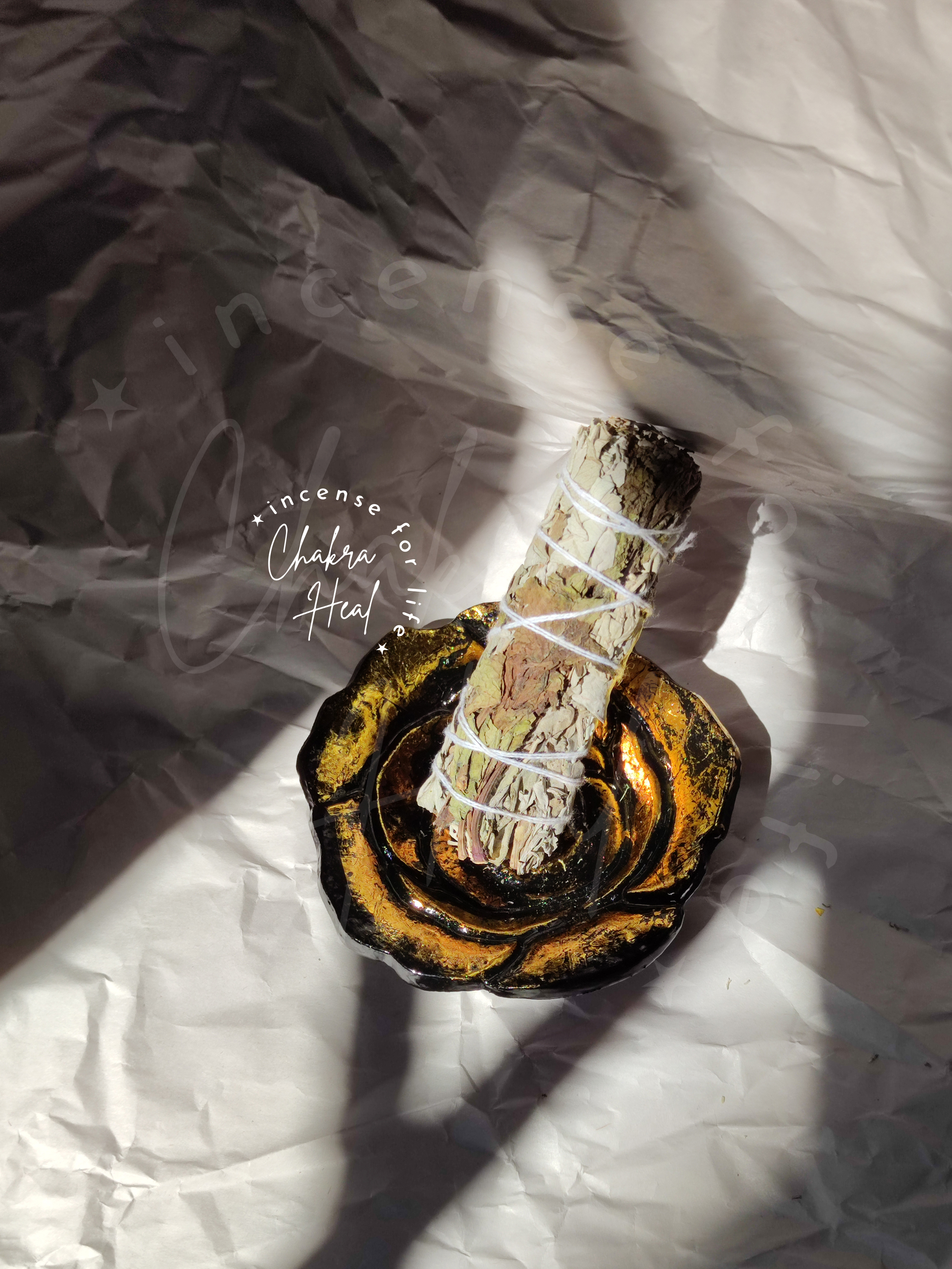White Sage Mix Peppermint - Thảo Mộc Thư Giãn, Thu Hút May Mắn l Charka Heal Incense