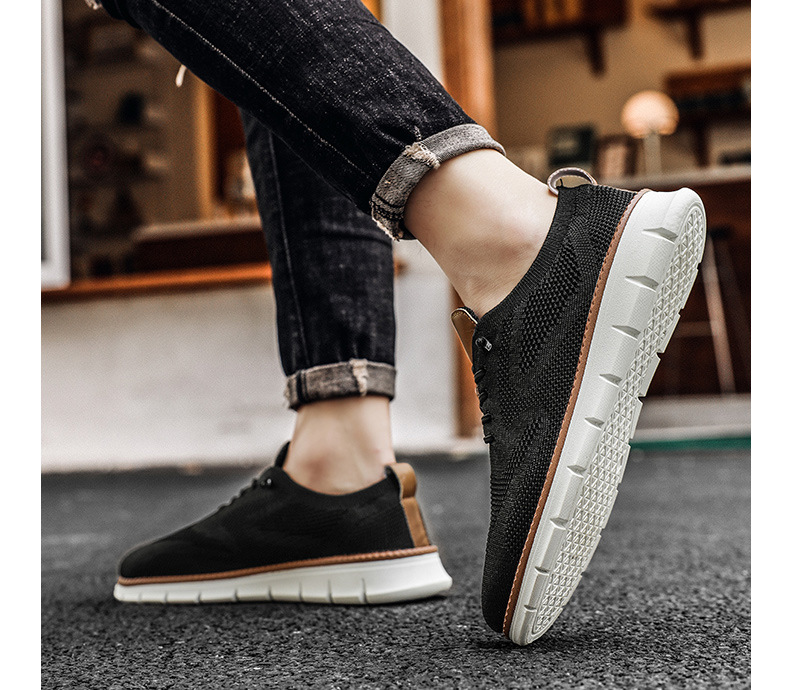 Giày thể thao nam đế êm nhẹ, thoáng khí đế cao su đúc, chống trơn trượt hạn chế mòn – BEE GEE - GNA2029