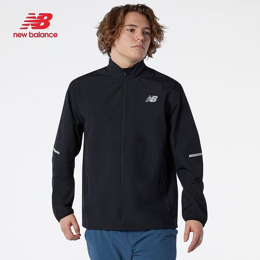 Áo khoác không nón thể thao nam New Balance Accelerate - MJ03217BK (form Quốc tế