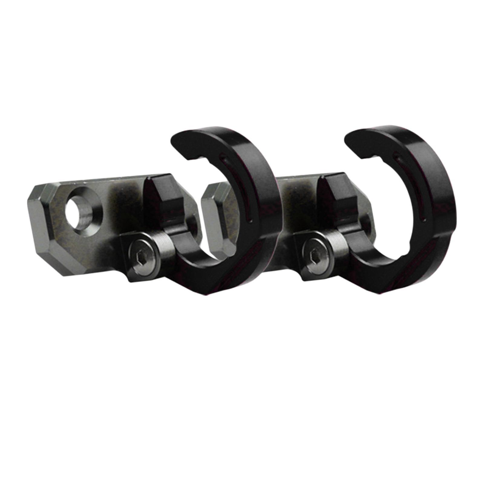 Aluminum Alloy Rear Brake Line Hose Clamp Holder Motorbike Accessories Black