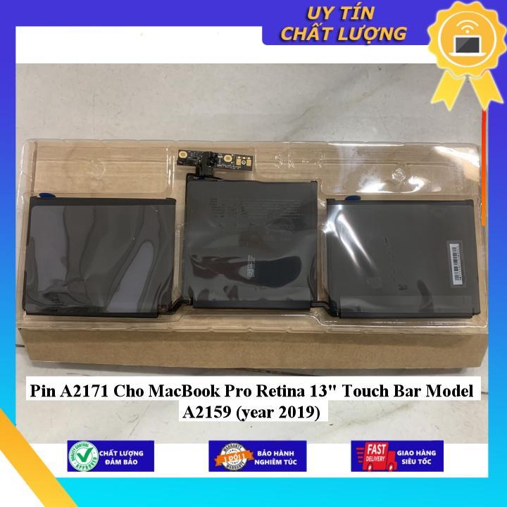 Pin A2171 Cho MacBook Pro Retina 13&quot; Touch Bar Model A2159 (year 2019) - Hàng chính hãng  MIBAT1593