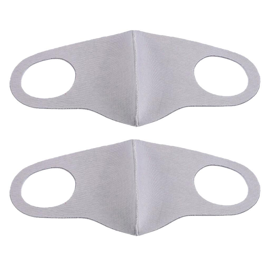 2x Outdoor Anti Dust Haze Mouth Mask Washable Dust Proof Face Cover Mask