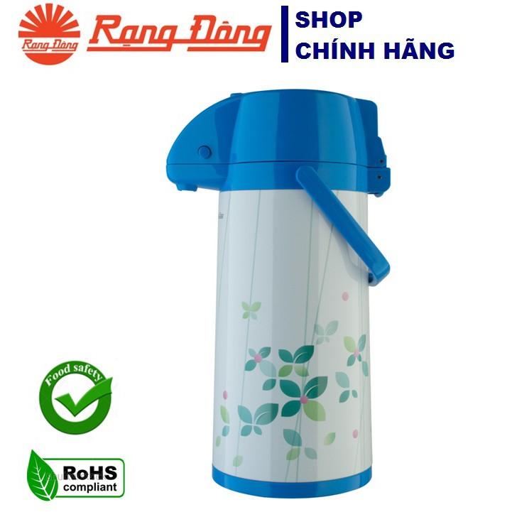 Phích đựng nước nóng 2 lít Rạng Đông cao cấp, Cần Bơm Rót Nước, Đế Xoay 360 Độ - RD 2045TS.E