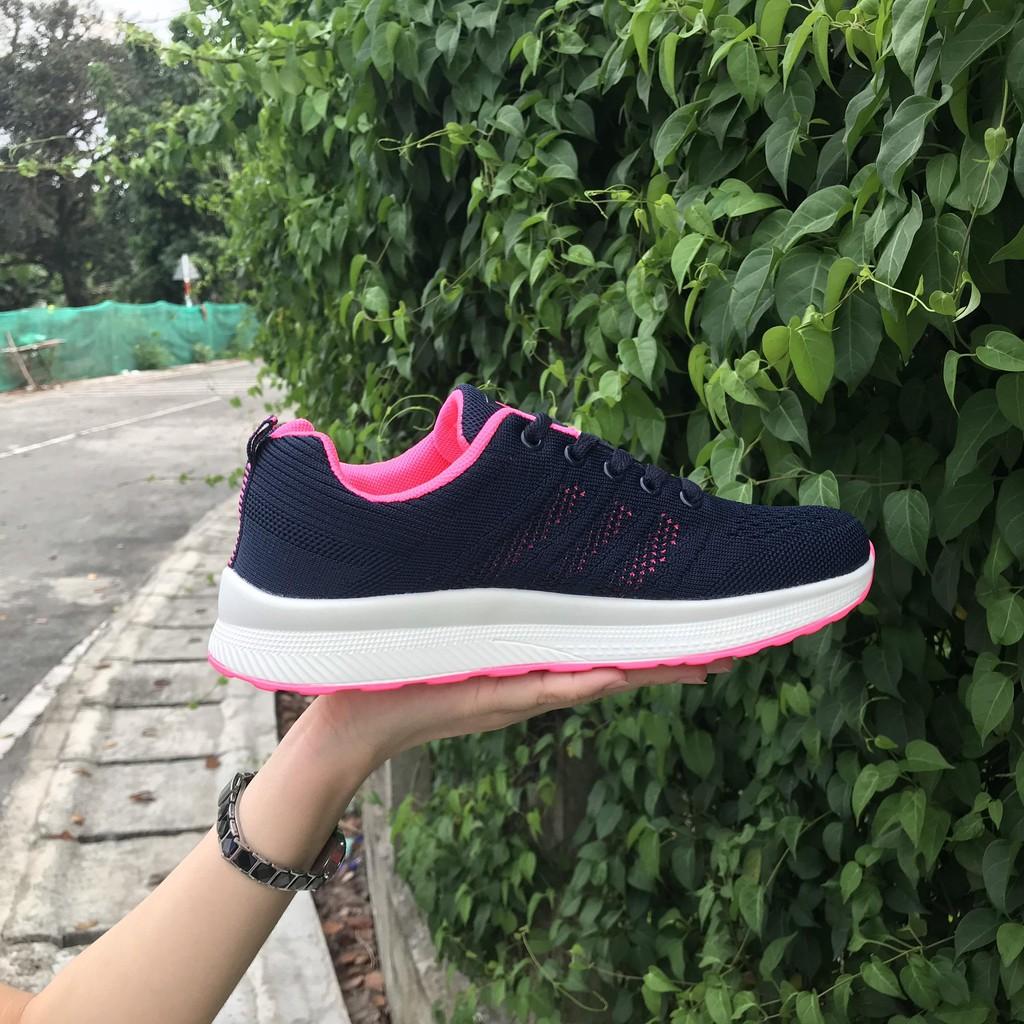 Giày thể thao nữ thời trang màu xanh H115