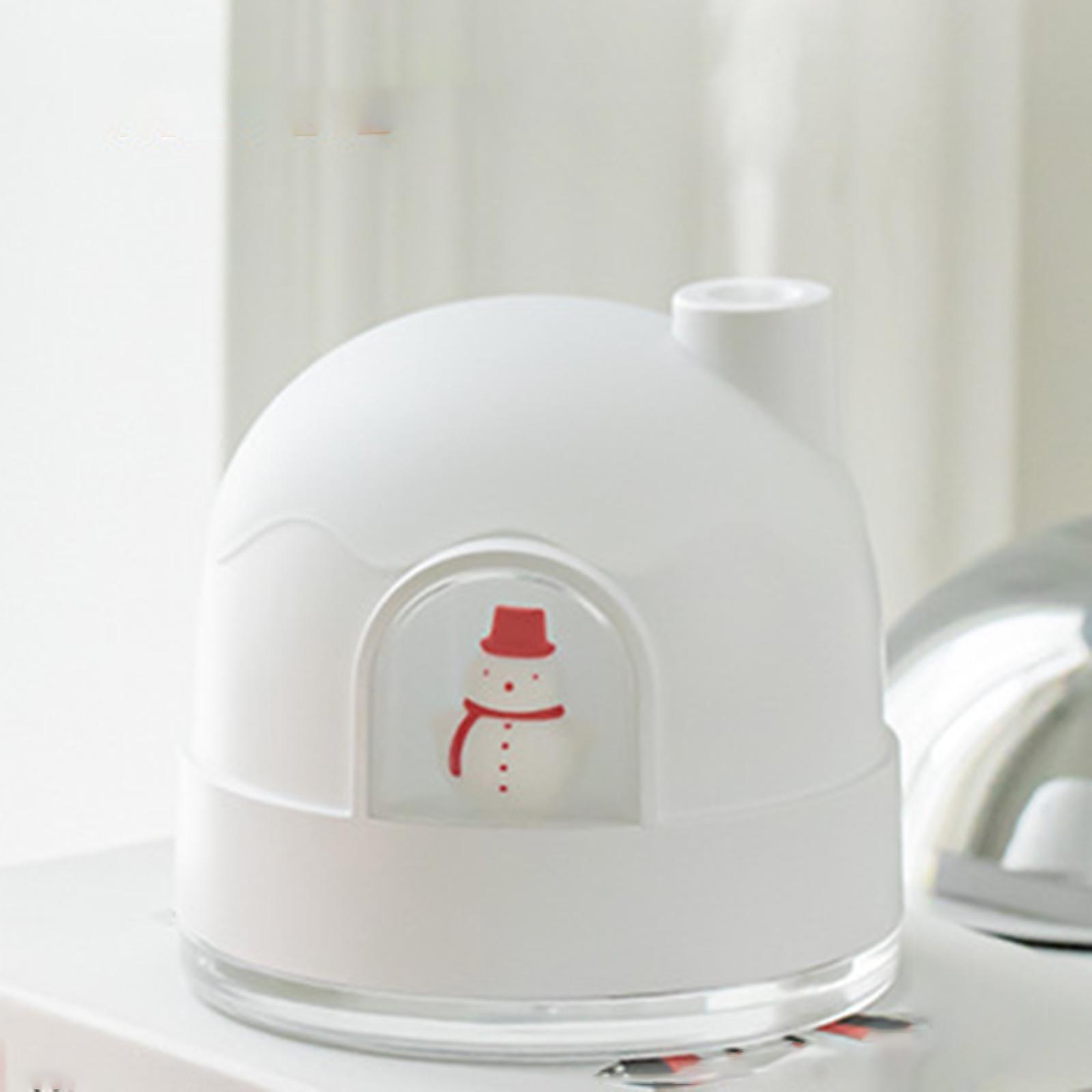 Humidifier Desktop  Portable Optional Adjustable for Travel Yoga White