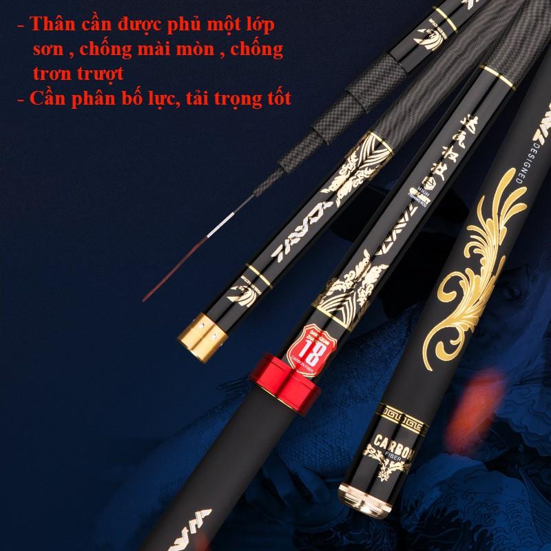 Cần Câu Tay , Cần Câu Đơn 5H TAWA Hắc Phụng Đủ Size CC-11