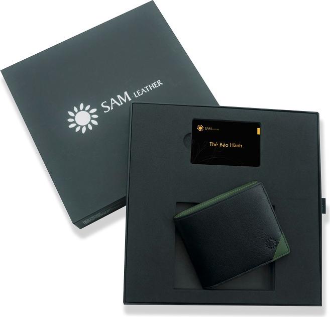 Ví Nam Da Bò SAM Leather – Bóp Da Nam cao cấp SAM018