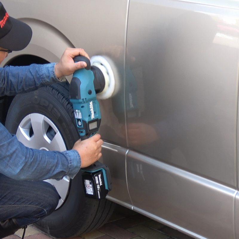 MÁY ĐÁNH BÓNG QUỸ ĐẠO TRÒN 125MM DÙNG PIN MAKITA DPO500RTE - HÀNG CHÍNH HÃNG