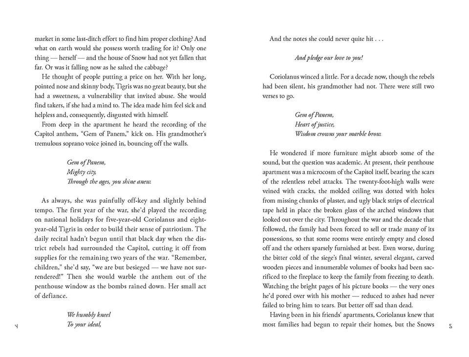 Sách ngoại văn: The Hunger Games Novel - The Ballad Of Songbirds And Snakes (Movie Tie-In Edition)