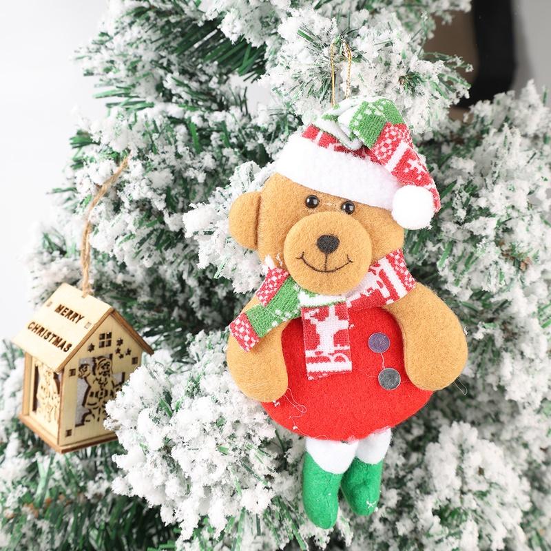 Búp bê trang trí giáng sinh năm mới hình ông già noel/người tuyết/tuần lộc