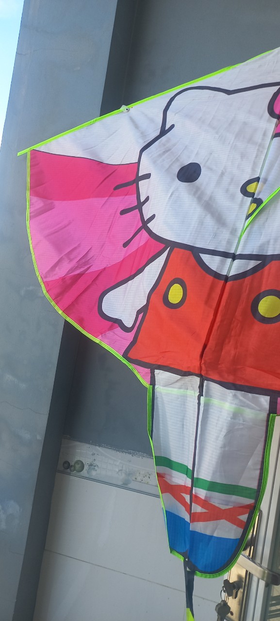 Diều kitty màu 3d
