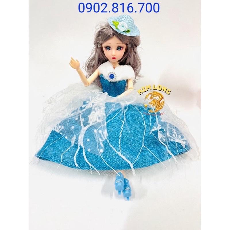 Búp bê Elsa xinh đẹp có khớp cao 35cm đồ chơi búp bê cho bé gái