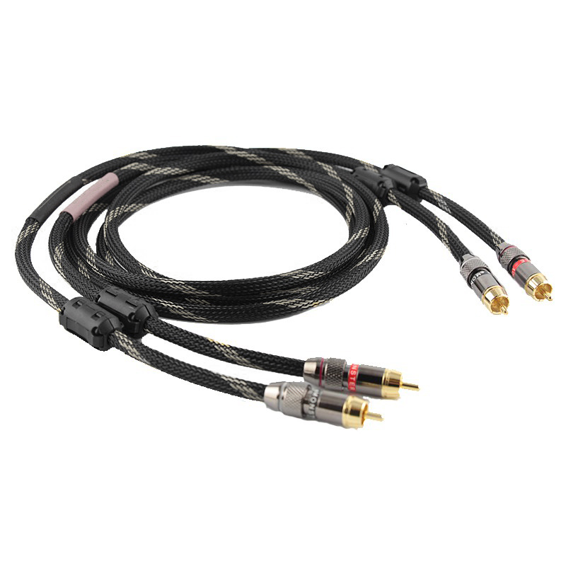 Dây tín hiệu Audio Monster standard 100 hai đầu RCA chống nhiễu dài 1,5 mét - Hàng Chính Hãng