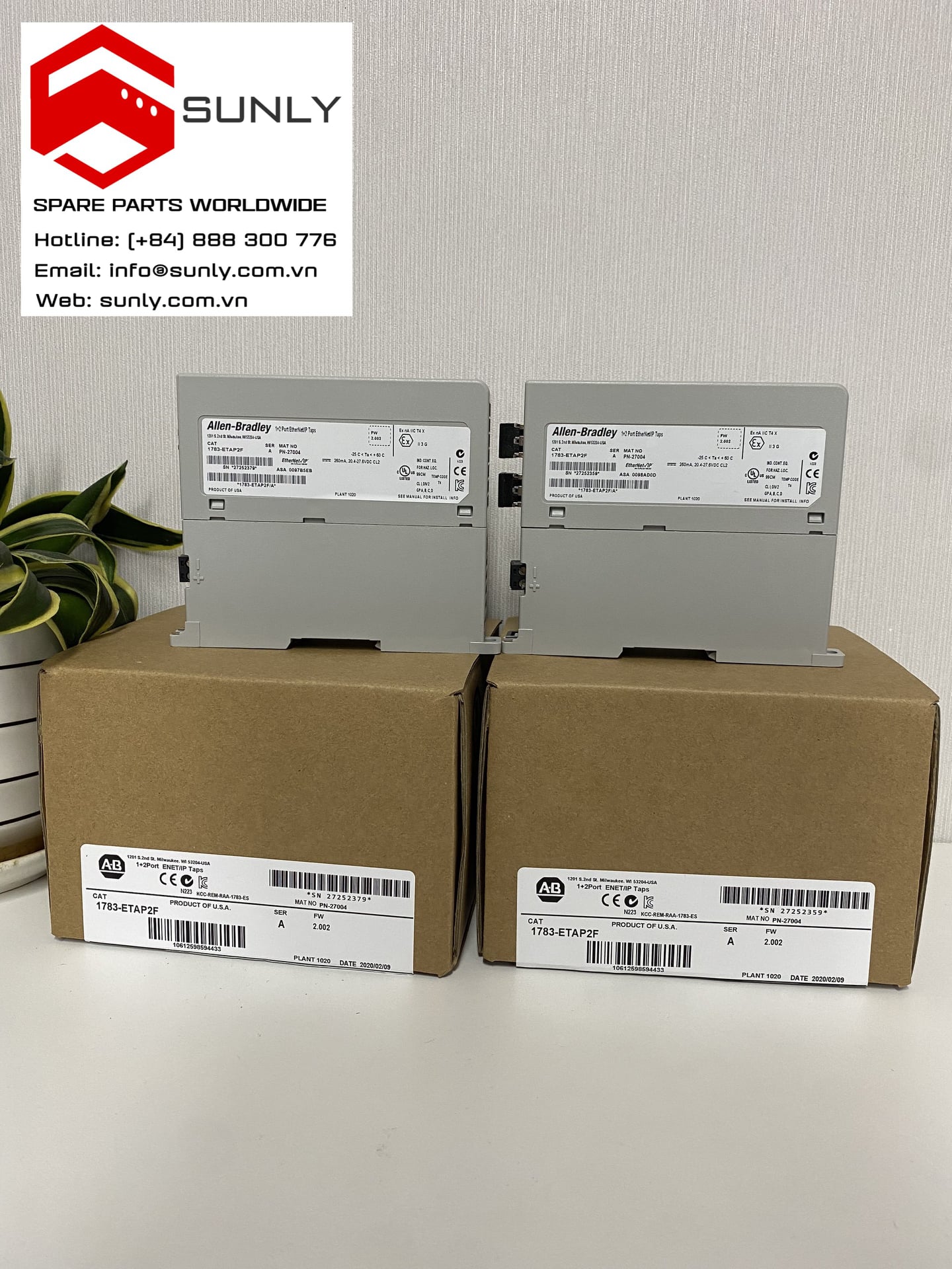 Module truyền thông Allen Bradley 1783-ETAP2 - Hàng Chính Hãng