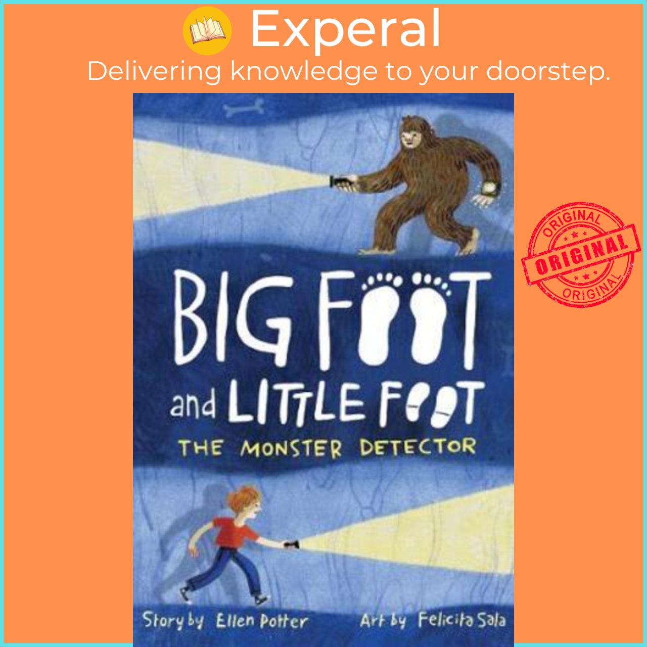 Hình ảnh Sách - The Monster Detector (Big Foot and Little Foot #2) by Ellen Potter (US edition, paperback)