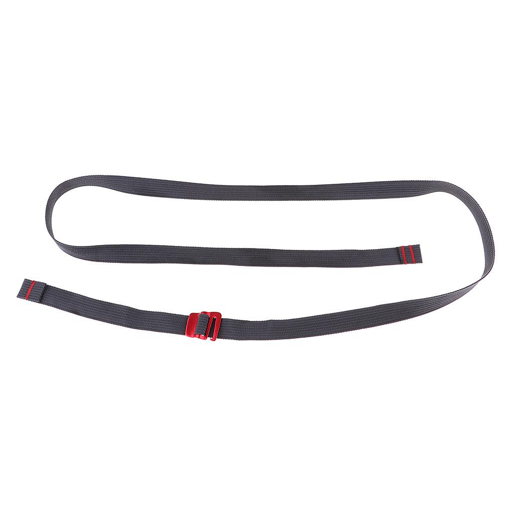 Dây  Đa Năng Đen Móc Vòng Cách Đi Dây Đeo Bó Hành Lý, Lều, Ba Lô