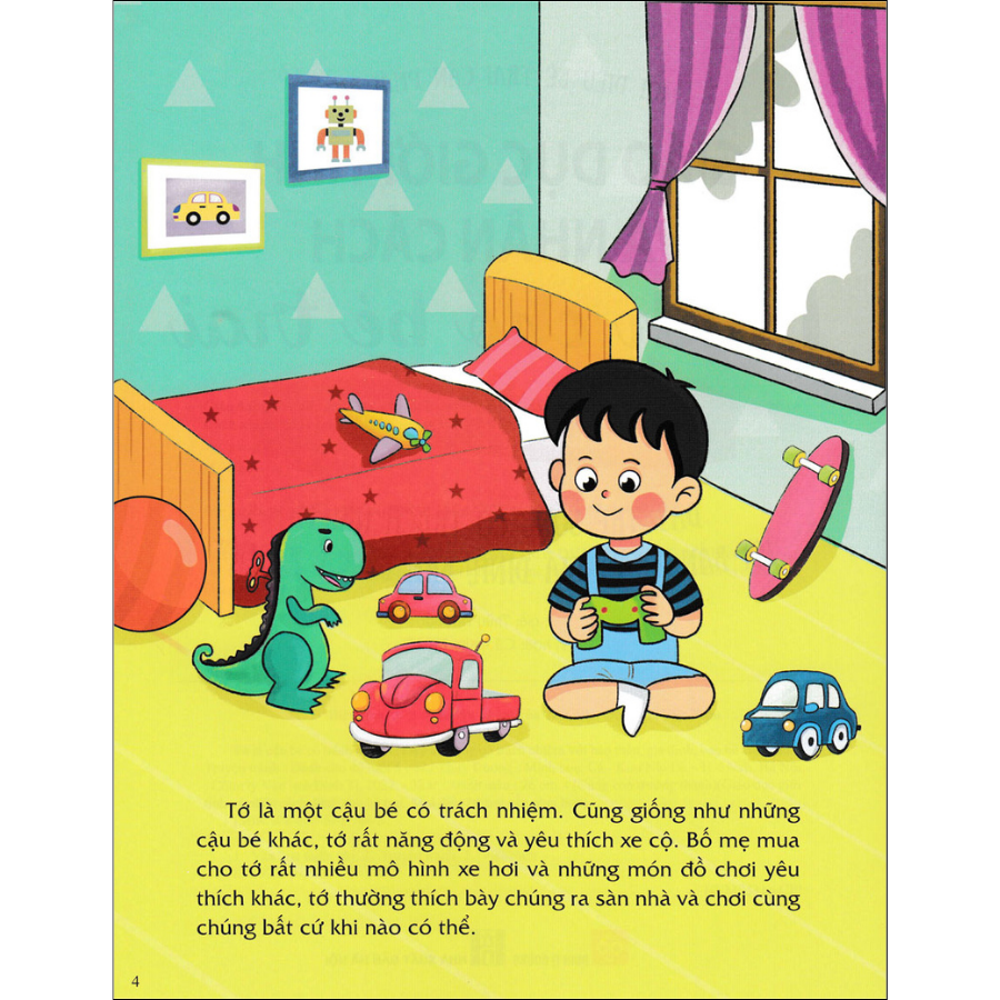 Giáo dục giới tính và nhân cách dành cho bé trai - Mọi điều bé trai cần phải biết - Tớ là cậu bé có trách nhiệm