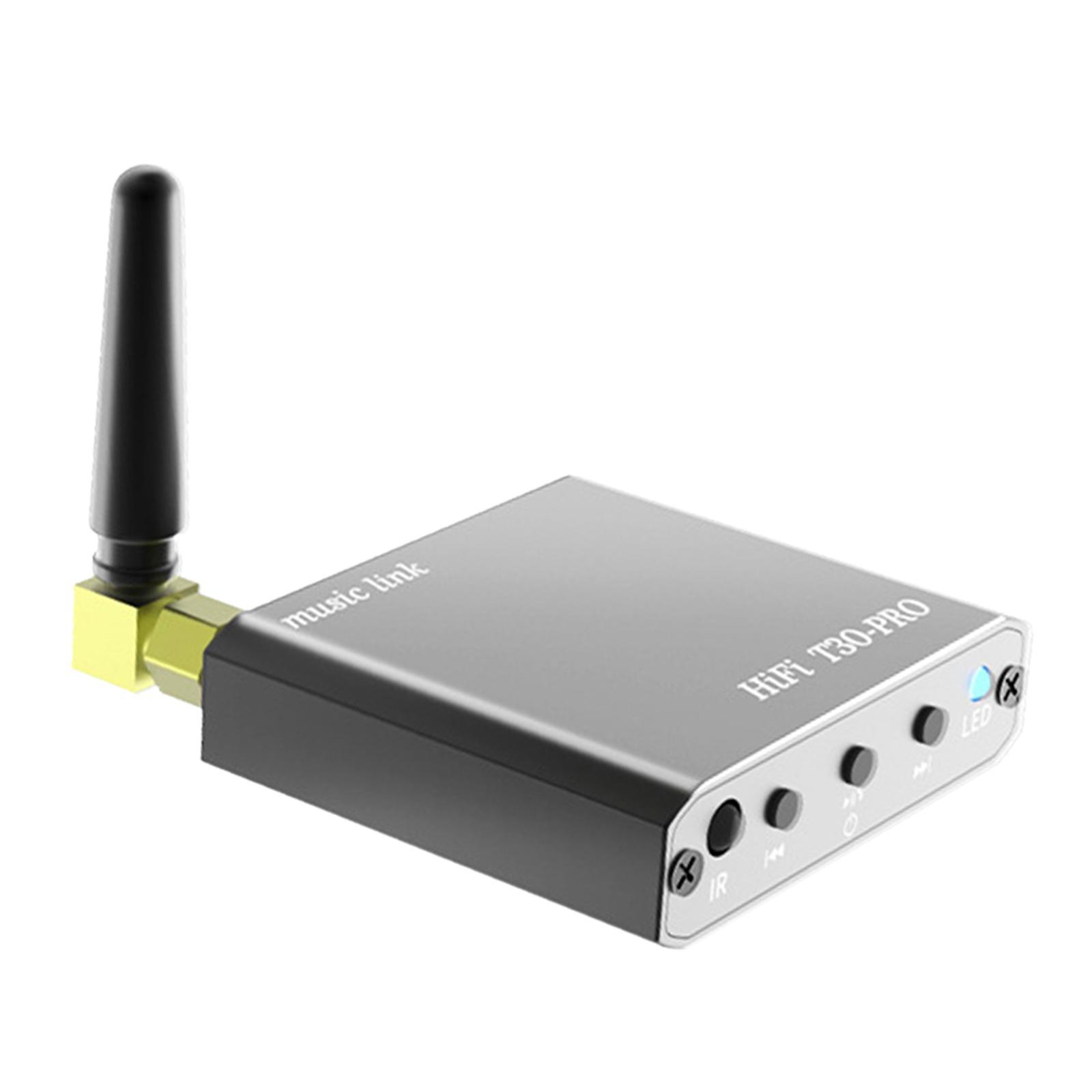 5.2 Receiver for Car, AUX Adapter, Music Receiver for Home Stereo/Wired Headphones/Hands Free Call