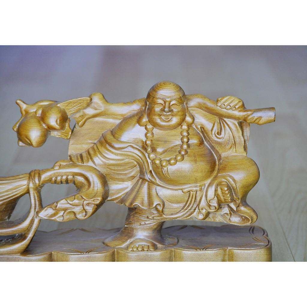 TƯỢNG GỖ DI LẠC GỖ BÁCH XANH