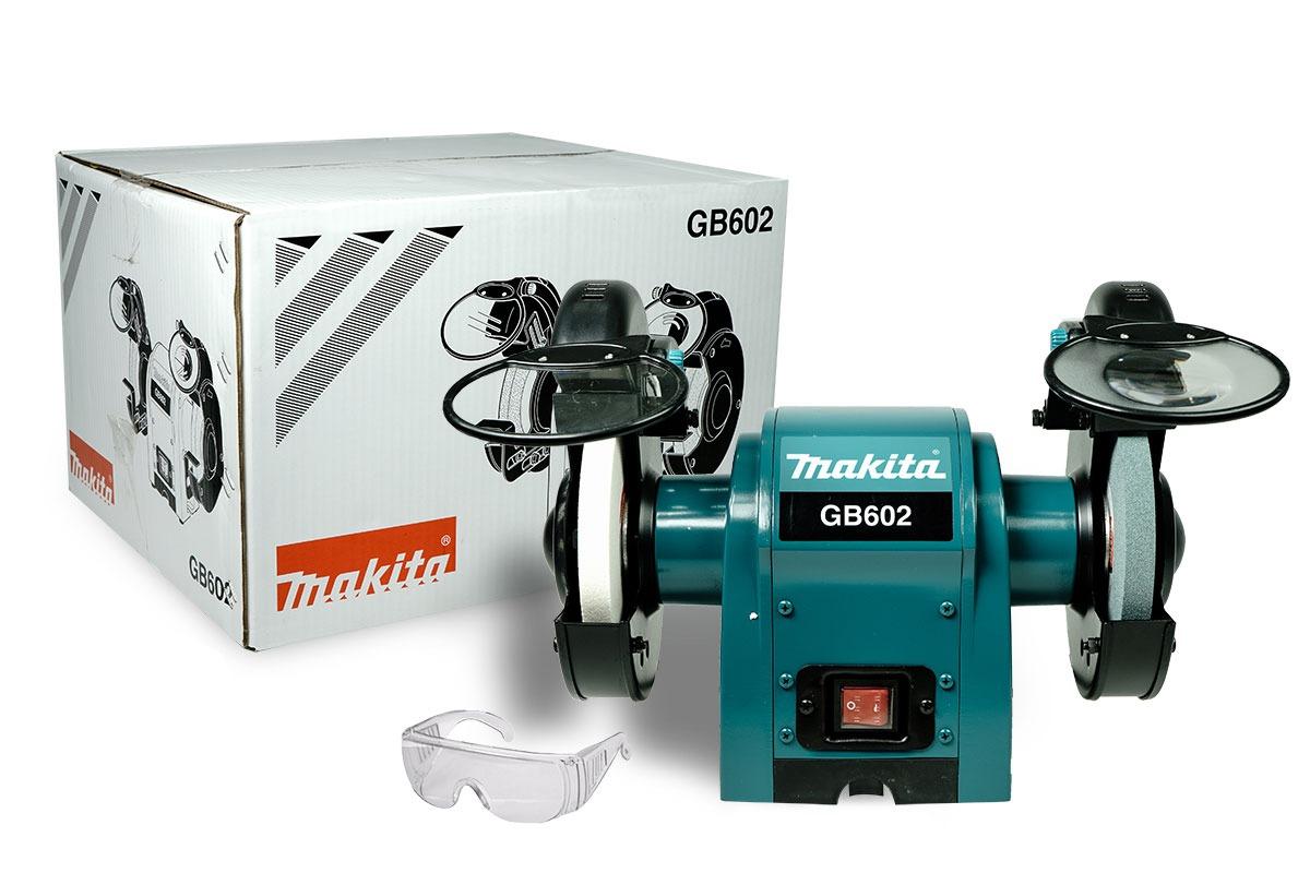 MÁY MÀI BÀN 2 ĐÁ 150MM 250W MAKITA GB602 - HÀNG CHÍNH HÃNG